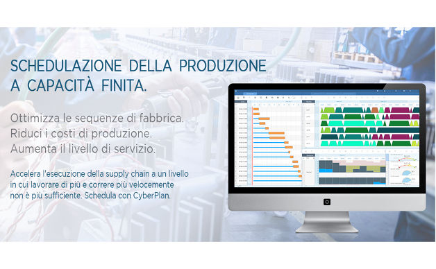 Software di schedulazione della produzione a capacità finita per l'azienda manifatturiera