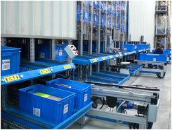 impianto di stoccaggio e composizione ordini