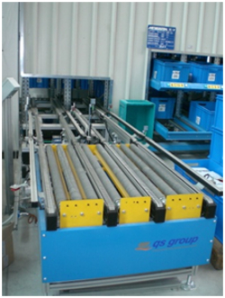 impianto di stoccaggio e composizione ordini