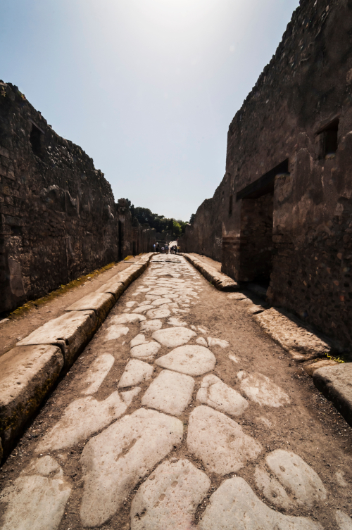 strade romane Pompei