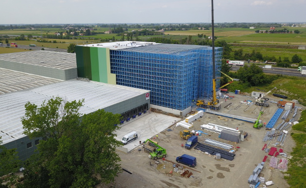 Swisslog realizza un nuovo magazzino pallet per La Doria di Parma