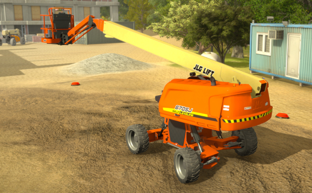 JLG® presenta il nuovo sollevatore a braccio autolivellante 